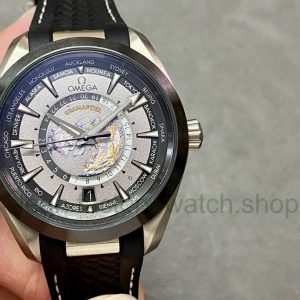 VS Factory Omega Seamaster Aqua Terra 220.92.43.22.99.001 43mm Titanium Rubber Strap Grey Dial 11 0580157f 0f84 40aa 94a2 9eeaf5a48413 Clean Factory Watch
