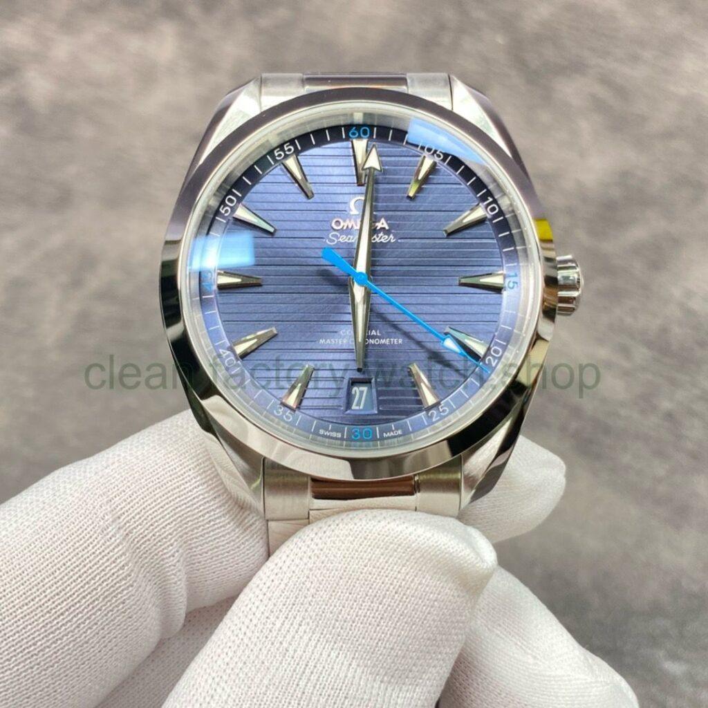 VS Factory Watches: The Complete 2026 Guide for Watch Enthusiasts 5 VS Factory Omega Seamaster Aqua Terra 220.10.41.21.03.002 41mm Full Steel Blue Dial