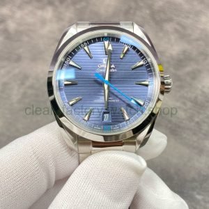 VS Factory Omega Seamaster Aqua Terra 220.10.41.21.03.002 41mm Full Steel Blue Dial 9 06589d35 361b 4745 932a 25a77b29a245 Clean Factory Watch