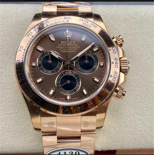 Clean Factory Rolex Daytona 116505-0013 40MM Full Rose Gold Brown Dial 1 09687067 346d 4821 9291 4307a0b5a1d7 Clean Factory Watch