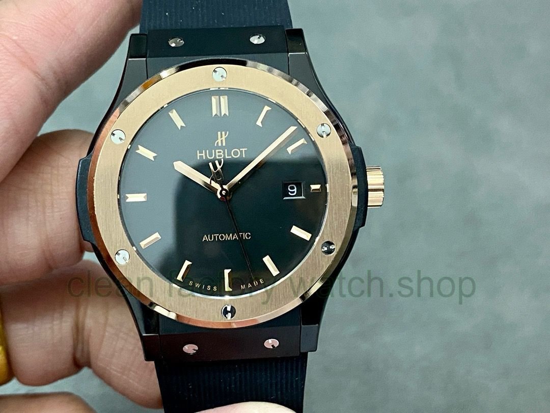 HB Factory Hublot Classic Fusion 542.CO.1181.RX 42mm Ceramic Rubber Strap Black Dial 1 0c5c40c5 c6aa 41be 9e37 301d1fdd263e Clean Factory Watch
