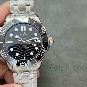 VS Factory Omega Seamaster Diver 300 M 210.30.42.20.01.001 42mm Full Steel Black Dial 5 189afccc 5131 455d 9107 cefc529afc84 Clean Factory Watch