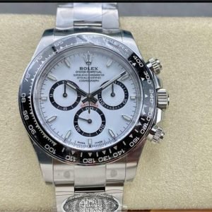 Clean Factory Rolex Daytona Panda 126500LN-0001 40MM Full 904L White Dial 10 1de9cdf4 fece 4a7f 89f2 a7f7871a91db Clean Factory Watch