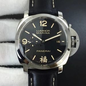 VS Factory Panerai Luminor 1950 3 Days Fu PAM00498 44mm Steel Leather Strap Black Dial 9 205f684e 7ff3 4476 af40 73330f0fcd68 1 Clean Factory Watch