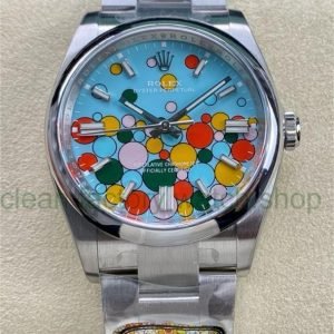 Clean Factory Rolex Oyster Perpetual 124300-0008 41MM Full 904L Bubbles Fringed Blue Dial 4 24cd06e3 e45d 4c55 a156 1901de86ac49 1 Clean Factory Watch