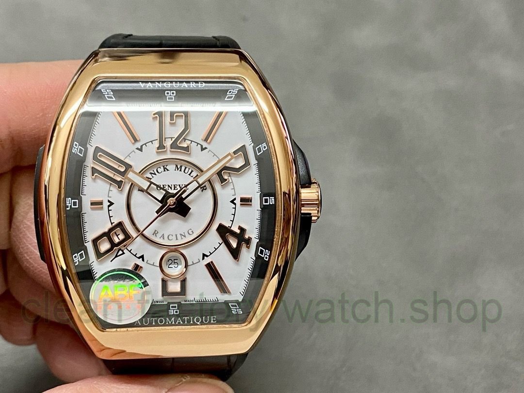 ABF Factory Franck Muller Vanguard V45 44mm Rose Gold Rubber Strap Black Dial 1 25358c0f ab74 43c5 81d9 5802ed2433fe Clean Factory Watch