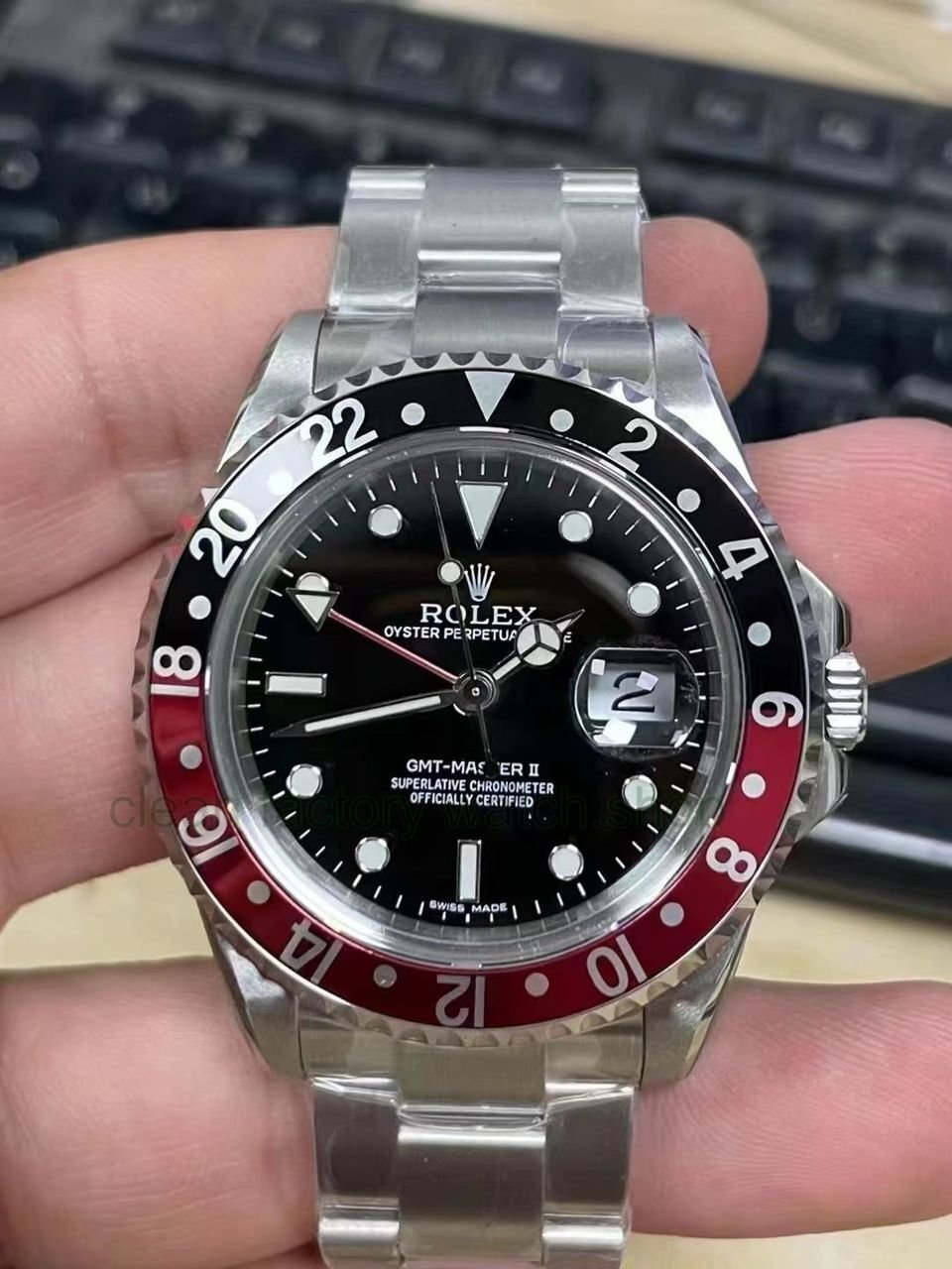 BP Factory Rolex GMT-Master II Pepsi 16710BLRO 40mm Full 904L Black Dial 1 2d8e791a ce17 4012 8fc3 9aaf1af96adc Clean Factory Watch
