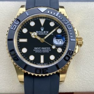 Clean Factory Rolex Yacht-Master 226658-0001 42mm Yellow Gold Rubber Strap Black Dial 20 3c984436 943f 4be8 9bd4 638d868eaa15 Clean Factory Watch