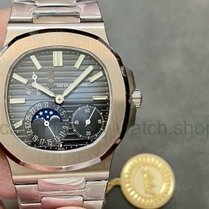 PPF Factory Patek Philippe Nautilus 40mm 5712-1A-001 Blue Dial 5 48c49b5f 197a 44d3 8f61 d859aafd5a50 Clean Factory Watch