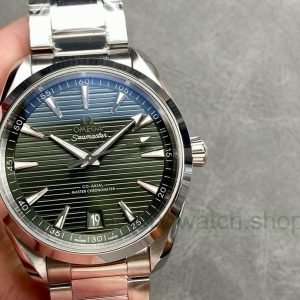 VS Factory Omega Seamaster Aqua Terra 220.10.41.21.01.001 41mm Full Steel Olive Green Dial 3 4a3d388b 33d8 49cc b608 39723c8171c9 Clean Factory Watch