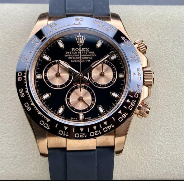 Clean Factory Rolex Daytona 116515LN-0012 40MM Rose Gold Rubber Strap Black Dial 1 548f3e5b 73fb 40e3 9acf 69b7d16c06a0 1 Clean Factory Watch