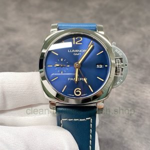 VS Factory Panerai Luminor 1950 3 Days GMT Pam 00688 42mm Steel Leather Strap Blue Dial 11 57e9aa5d 68d2 4908 bd59 9d5caaf2e9d8 1 Clean Factory Watch