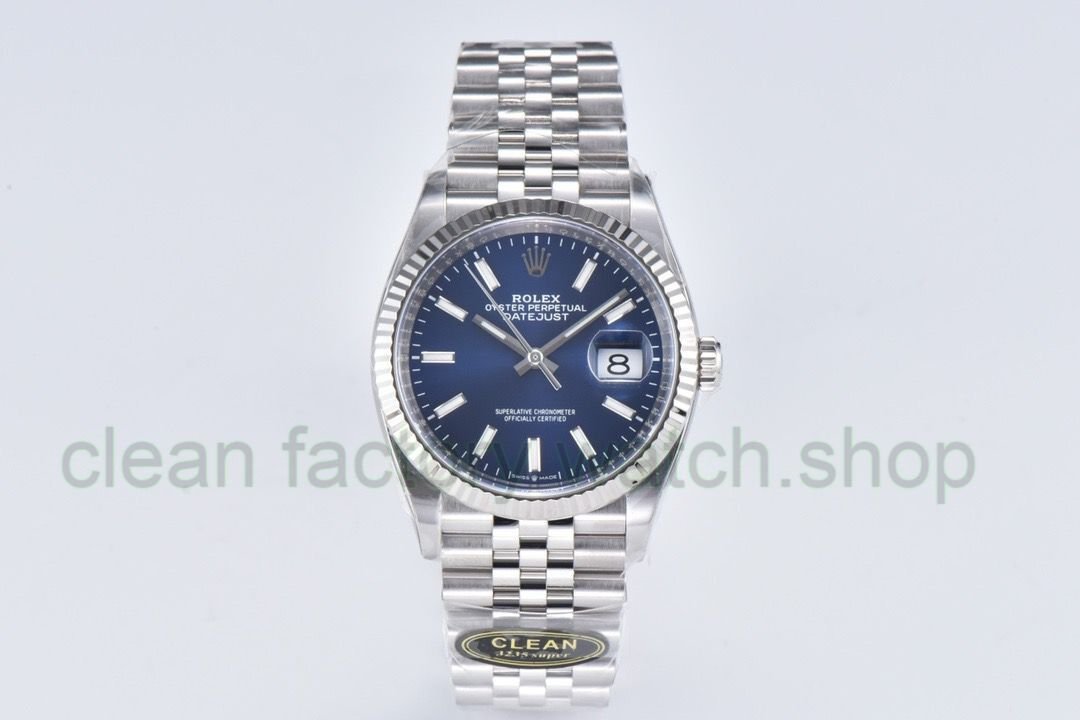 Clean Factory Rolex Datejust 126234-0017 36MM Full 904L Blue Dial Jubilee 1 620b7413 9a94 49f7 89e4 cebf91516936 Clean Factory Watch