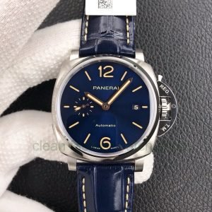 VS Factory Panerai Luminor Due PAM00927 42mm Titanium Leather Strap Blue Dial 11 678bd8b0 bb90 42a9 a2b8 60dd8220a225 1 Clean Factory Watch