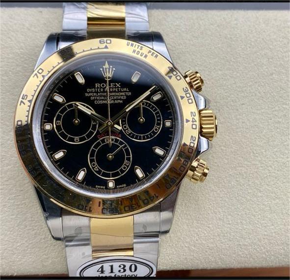 Clean Factory Rolex Daytona 116503-0004 40MM Half Gold Black Dial 1 70b5b399 b516 42f0 bdd0 21b62b154c39 Clean Factory Watch