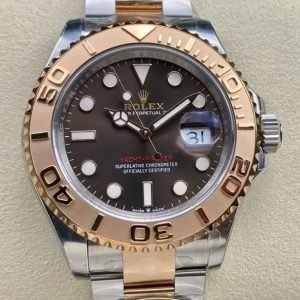 Clean Factory Rolex Yacht-Master 126621-0001 40mm Half Rose Gold Brown Dial 6 7bf09baf 9a92 4c2f ae80 3be3842e096d Clean Factory Watch