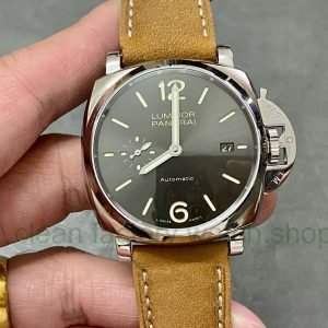VS Factory Panerai Luminor Due Pam 00904 42mm Steel Leather Strap Grey Dial 3 84c8c6f3 f255 4b06 9a9e a1931ed8cb0b 1 Clean Factory Watch