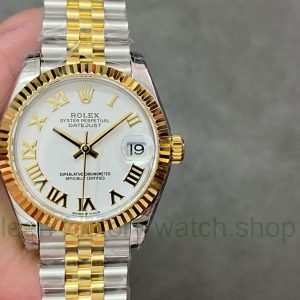 GS Factory Rolex Datejust 278273-0002 31MM Half Gold Roman Number White Dial Jubilee 22 9809320f c752 4b86 bed2 81dd955dd9dc Clean Factory Watch