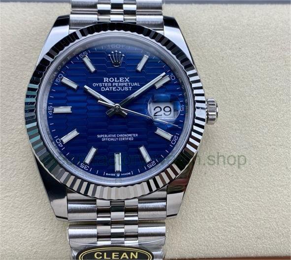 Clean Factory Rolex Datejust 126334-0032 41MM Full 904L Fluted Motif Blue Dial Jubilee 1 a11bc281 d3bb 47f2 9b4d 82725200ba0d Clean Factory Watch