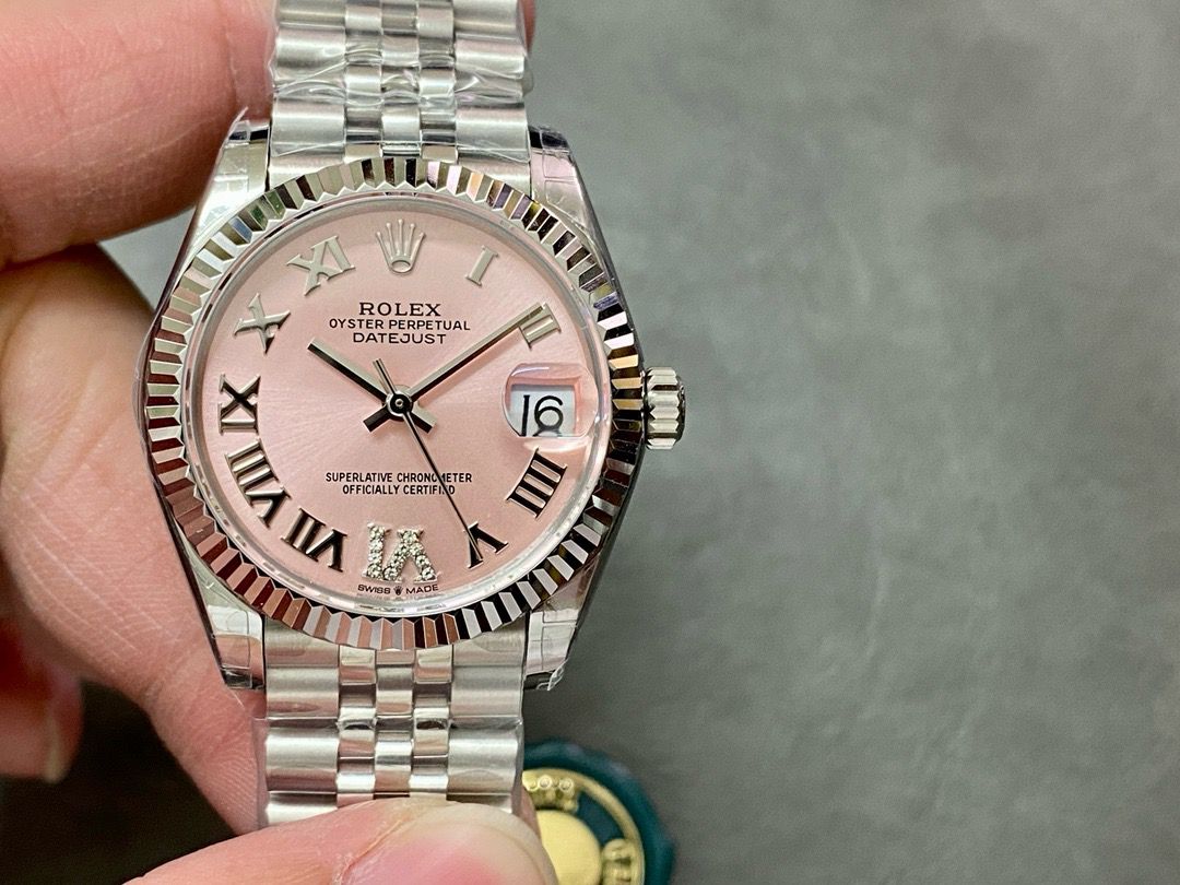 GS Factory Rolex Datejust 278274-0024 31MM Full 904L Roman Number&Diamond Mop Pink Dial Jubilee 1 a1622581 2362 4fa1 a8e7 7e304e30cee3 1 Clean Factory Watch