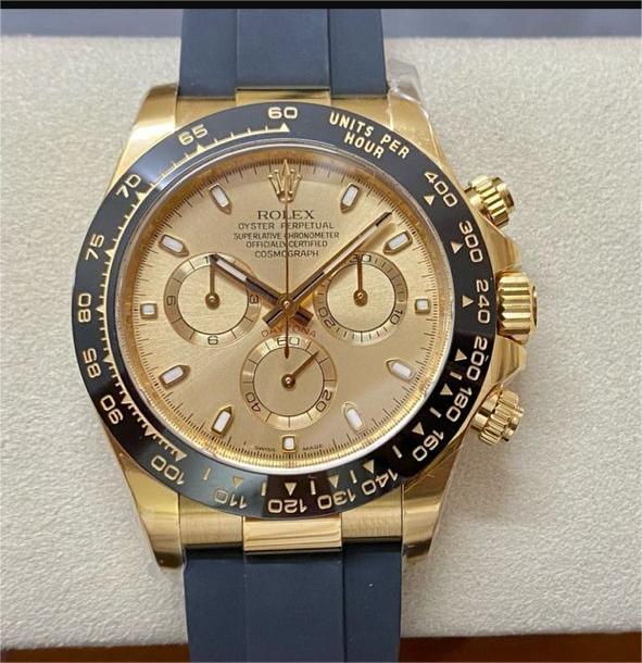 Clean Factory Rolex Daytona 116518LN-0042 40mm Gold,Rubber Strap Champagne Dial 1 a1a62951 0c9f 456f 9d86 17787904957c Clean Factory Watch