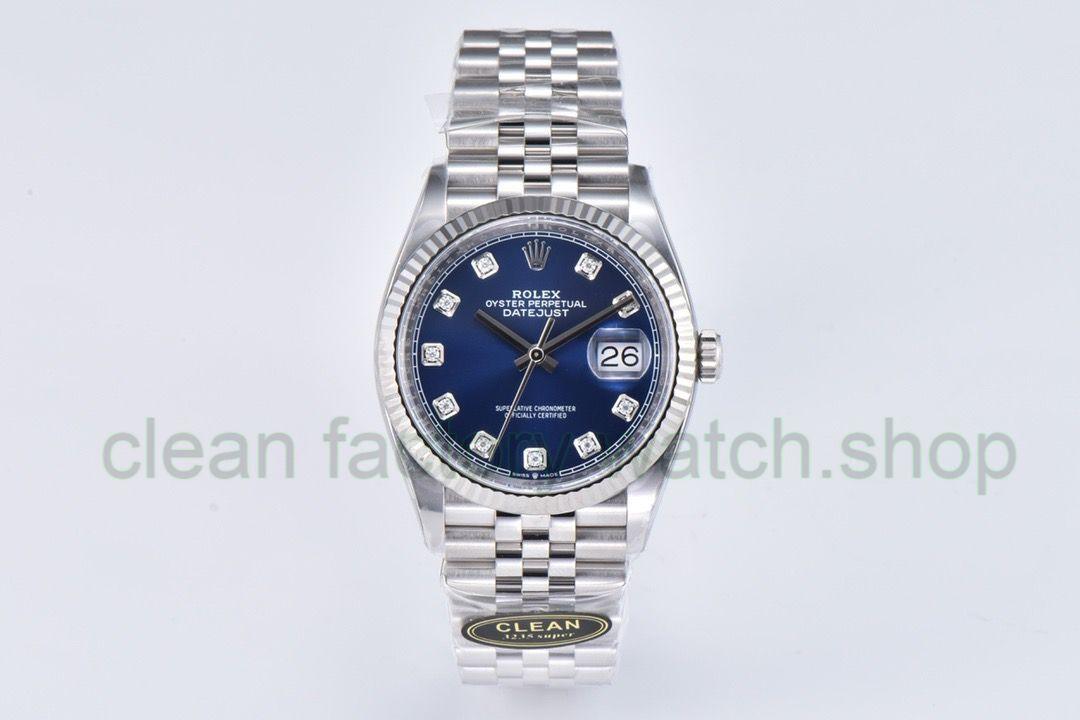 Clean Factory Rolex Dayjust 126334-0037 41MM Full 904L Diamond Mop Blue Dial Jubilee 1 b241c965 aa33 41ac bc1d aa7a2d496923 1 Clean Factory Watch