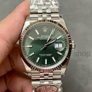 Clean Factory Rolex Datejust 126234-0051 36MM Full 904L Mint Green Dial Jubilee 8 b39eeb04 204a 4ea0 8c78 9725483e1624 Clean Factory Watch