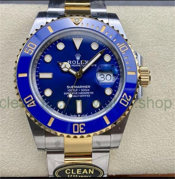 Clean Factory Rolex Submariner Date 126613LB 41mm Half Gold Blue Dial 1 c01cee8d e20d 4444 97bf a1d85443f8c0 Clean Factory Watch