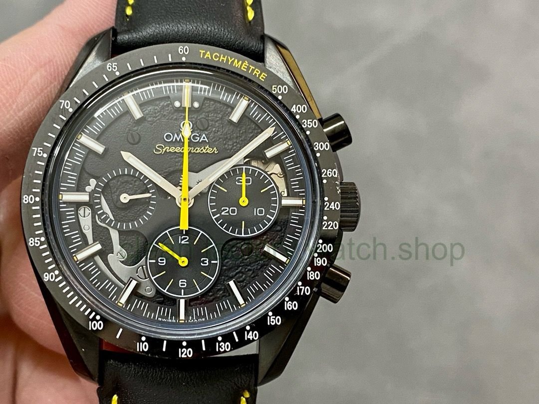 TW Factory Omega Speedmaster Dark Side Of The Moon Apollo 8 311.92.44.30.01.001 44.25mm Ceramic Leather Strap Black Dial 1 e8c59b86 61d8 4f63 9efa cac4429e364e Clean Factory Watch