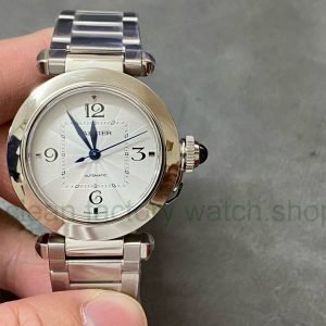 BV Factory Cartier Pasha WSPA0013 35mm Full Steel White Dial 3 ec98a7e7 9e91 45d8 9f9f 5d33eccafb13 Clean Factory Watch