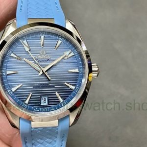VS Factory Omega Seamaster Aqua Terra 220.12.41.21.03.008 41mm Steel Rubber Strap Blue Dial 5 ed368002 88ca 499b aa8a 52ec53a22e75 Clean Factory Watch