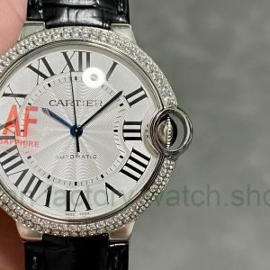 AF Factory Cartier Ballon Bleu WSBB0028 36mm Diamond&Steel Leather Strap White Dial 3 f5c8e0d9 52de 421a aed2 b876ef9875b0 Clean Factory Watch