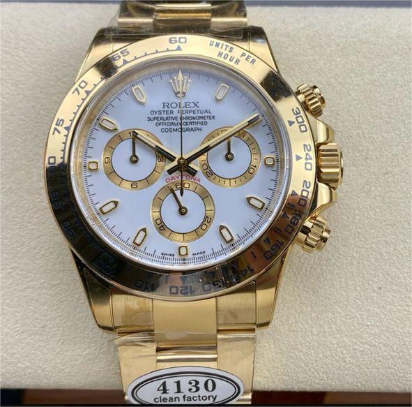 Clean Factory Rolex Daytona 116508-0001 40MM Full Yellow Gold White Dial 1 f7a6ec21 e30b 47f0 b5e8 5c799182e6b1 Clean Factory Watch