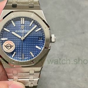 APS Factory Audemars Piguet Royal Oak Selfwinding 41mm 15500ST.OO.1220ST.03 Blue Dial 7 fda86c76 a44e 4f48 a901 810dc5c12ad0 Clean Factory Watch