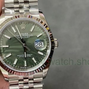 EW Factory Rolex Datejust 36 126234-0047 36mm Full 904L Green Dial 24 01046f83 6926 4c61 9f2c 0692f97d2922 Clean Factory Watch