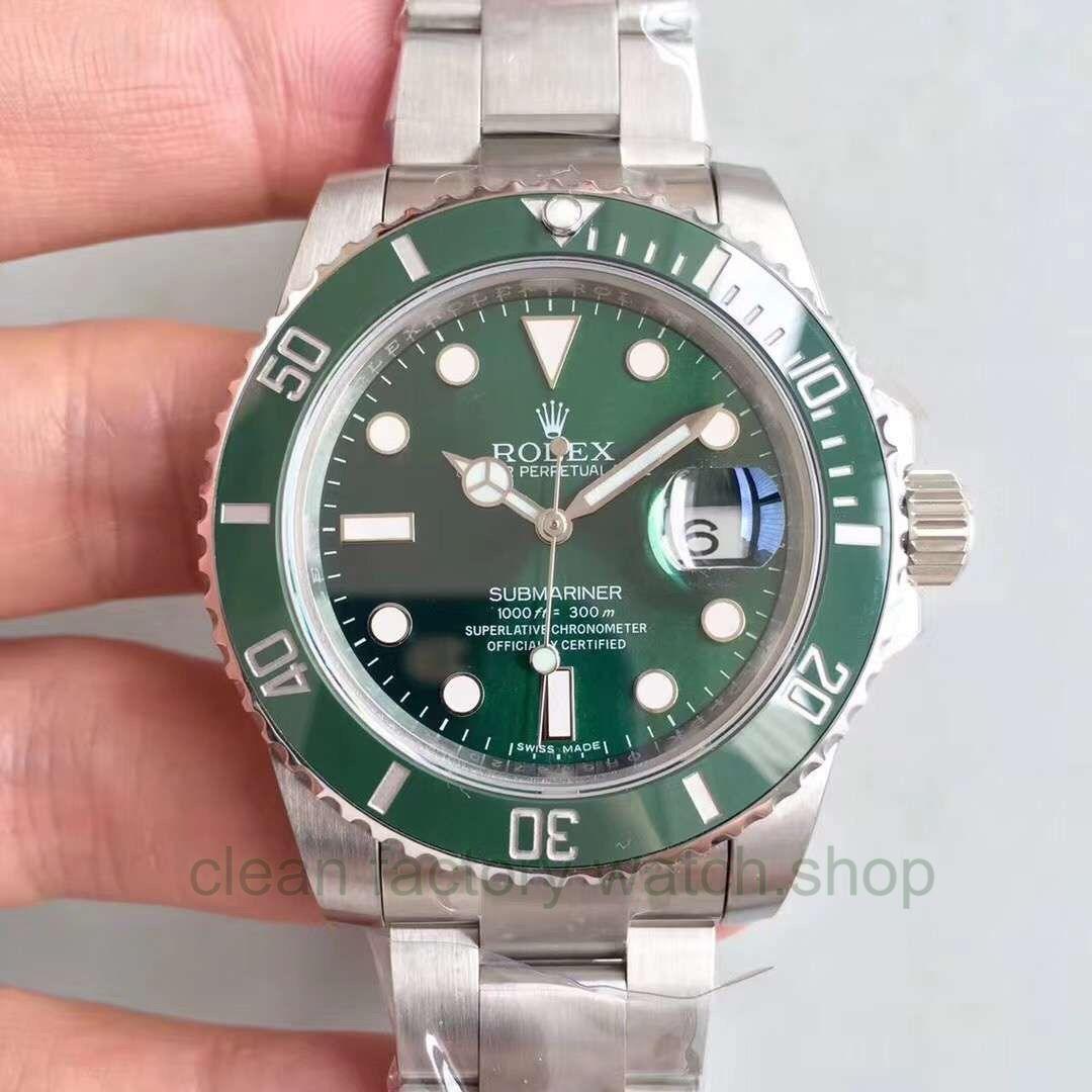 EW Factory Rolex Submariner Date 116610LV 40mm "Hulk" Full 904L Green Dial 1 1305299c 2de2 40bc 99d3 4f228c02013b Clean Factory Watch
