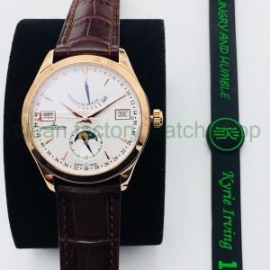 JL Factory Jaeger-LeCoultre Master Calendar Q151242A 41mm Rose Gold Leather Strap Silver Dial 7 31786317 e35a 4f20 b90d e77e22d6a3c7 Clean Factory Watch