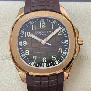 ZF Factory Patek Philippe Aquanaut 5167R-001 40mm Rose Gold Brown Rubber Strap Arabic Numerals Brown Dial 24 322f5a5a 1689 4acf 8815 7701f964f4bd Clean Factory Watch