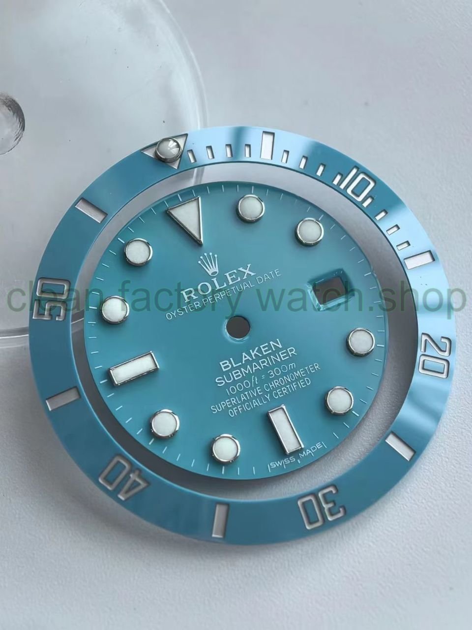 Rolex Submariner Blaken Tiffany Dial, Tiffany Bezel Suitable For Installing 40mm Case 3135 Movement 1 326e34ea 9a5c 4fc5 988f fdc280060f2e Clean Factory Watch