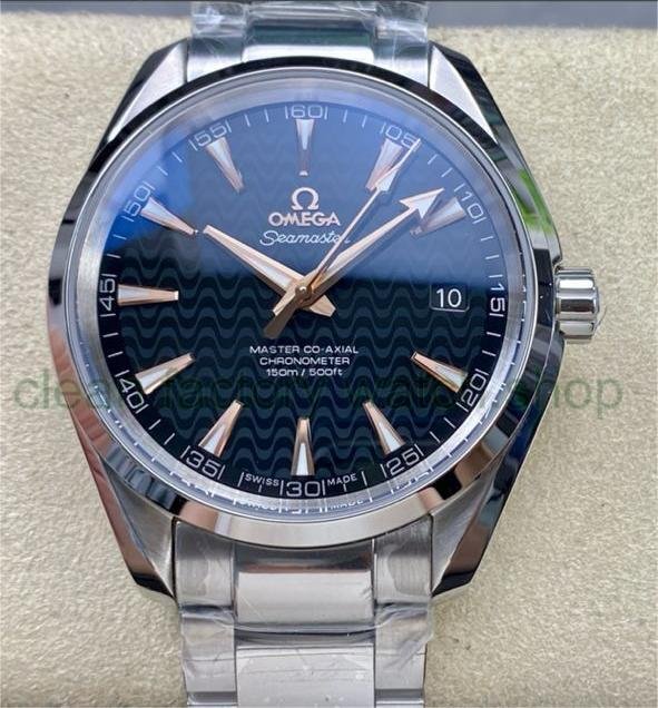 N1 Factory Omega Seamaster Aqua Terra Master Co-Axial Chronometer 231.10.42.21.01.006 41.5mm Full Steel Ripple Black Dial 1 42b3a9a4 1e84 40e3 9861 5c8949afff0b Clean Factory Watch