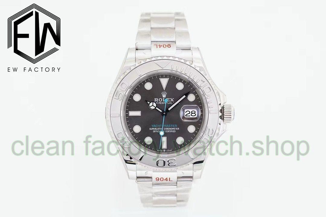 EW Factory Rolex Yacht-Master 126622-0001 40mm Full 904L Grey Dial 1 43f09c3f 2850 4000 9e94 9f6245ab2870 Clean Factory Watch