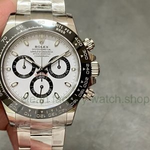 APS Factory Rolex White Panda Daytona 116500LN 40mm Full Steel White Dial 22 50bab288 03cf 4702 a775 28108a2bd6a4 Clean Factory Watch