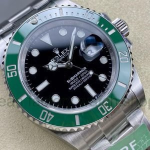 ARF Factory ‘Starbuck’ Rolex Submariner Date 126610LV 41mm Full 904L Black Dial at 45degree angle