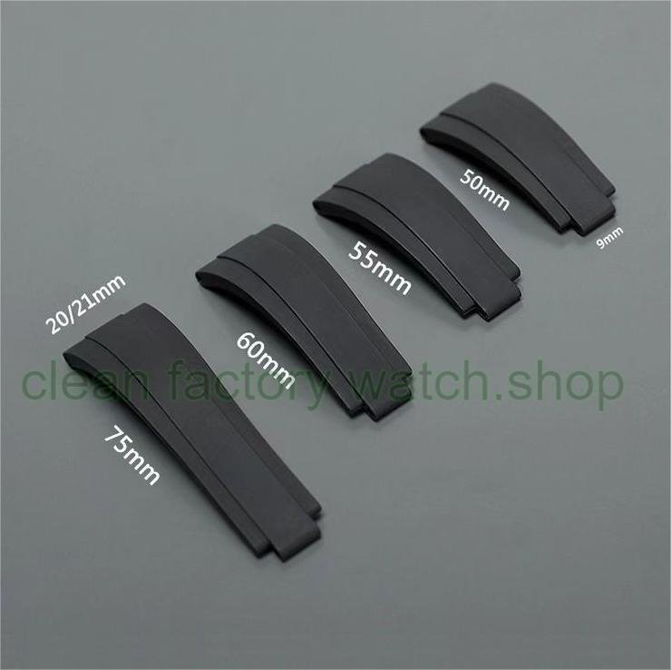 Rolex Ori Grade Oyster Flex Rubber Strap,The Width Including The Steel Plate Is 20/21mm, And The Length Is 50/55/60/75mm. 3 555d6871 1053 4ffe a84f 5433e4db2035 Clean Factory Watch