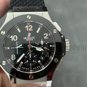 HB Factory Hublot Big Bang 301.SX.130.RX 44mm Steel Rubber Strap Black Dial 5 6307216f 0226 4aed 85d8 f76f23050fa3 Clean Factory Watch