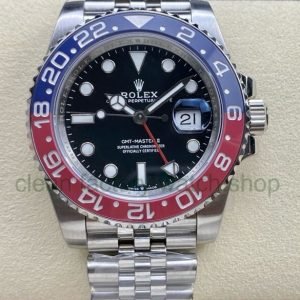 OW Factory Rolex Pepsi GMT-Master II 126710BLRO-0001 40mm Full Steel Black Dial Jubilee 10 7df99e34 4387 44a2 8cdf 3a308a19f497 Clean Factory Watch