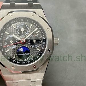 BBR Factory Audemars Piguet Royal Oak Perpetual Calendar 26609TI.OO.1220TI.01 41mm Full Steel Grey Dial