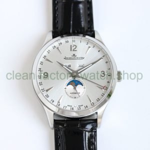 JL Factory Jaeger-LeCoultre Master Calendar Q4148480 39mm Steel Leather Strap White Dial