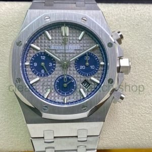 BF Factory Audemars Piguet Royal Oak Chronograph 26331IP.OO.1220IP.01 41mm Full Steel Blue Eye Grey Dial 12 87df7c8c eb88 427b 90e8 aeb9a107befc Clean Factory Watch