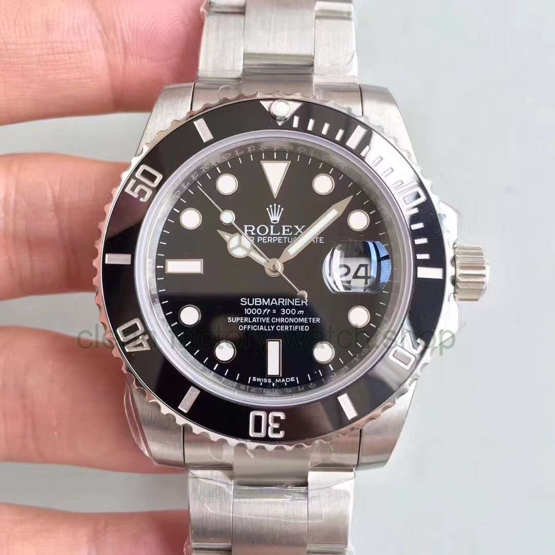 EW Factory Rolex Submariner Date 116610LN 40mm Full 904L Black Dial 1 8db851e2 1f9f 4afe 8b46 b99f7be76ec3 Clean Factory Watch
